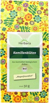 Unverträglichkeitsladen Herbaria Kräutertee Kamillenblüten Bio